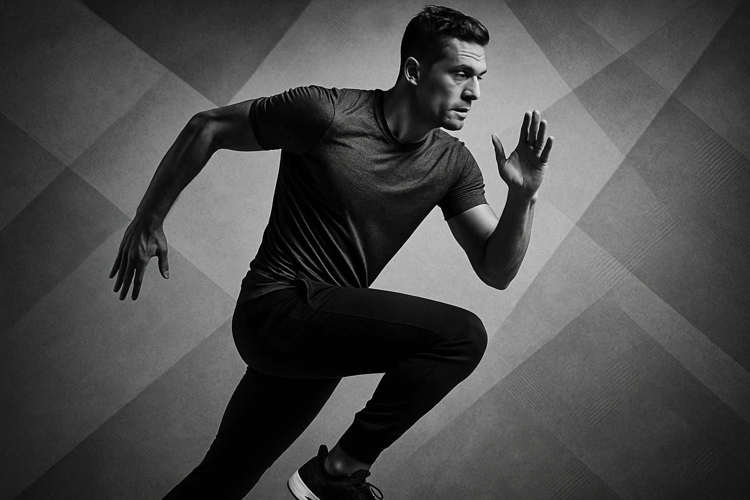 Black and white image for MEN category sports wear